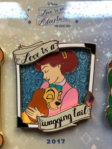 Disney Lady and Darling - Love is a Wagging Tail - If We Were There Pin - Bild 1 von 1