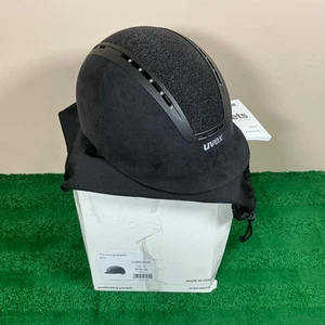New-uvex | suxxeed | Swarovski Glamour Horse Riding Helmet | 58-59 cm, m-l - Picture 1 of 11