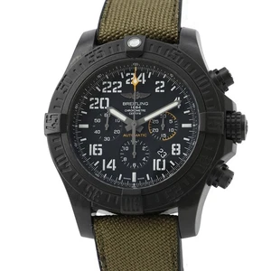 BREITLING Avenger hurricane 50mm Bright Light/Fabric/Rubber Black Dial XB121... - Picture 1 of 10