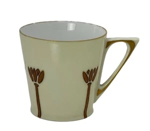 Taza Demitasse antigua Art Deco favorita de Baviera solo antes de la Primera Guerra Mundial Alemania - Imagen 1 de 7
