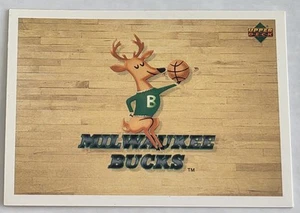MILWAUKEE BUCKS 1991-92 Upper Deck Italian #145 Logo NBA - Picture 1 of 2