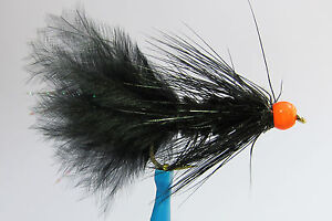 10 x fly fishing streamer dognobbler olive h8/10/12 larva fly