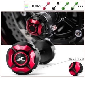 For KAWASAKI Z900 Z900RS Z 900 Motorcycle Wheel Axle Fork Pads Crash Protector - Picture 1 of 34