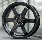 17" Black TK7 Alloy Wheels Fits Peugeot 2008 206 207 208 3008 308 405 4x108
