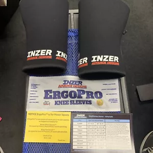 New Inzer ErgoPro Knee Sleeves - Made in USA size 3 X-Large - Picture 1 of 5