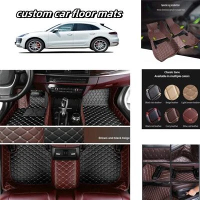 For Chevrolet Malibu Car Floor Mats Luxury Custom Auto Carpets Foot Accessorie - Image 1 of 4