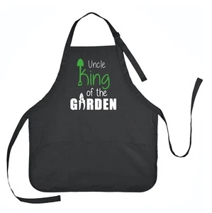 Onkel König der Gartenschürze, Schürze für Onkel, Gartenschürze für Onkel - Bild 1 von 2