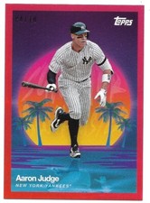 2020 Topps On Demand Summer Blockbuster Aaron Judge SP Yankees Red 04/10