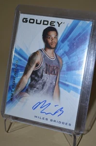 Miles Bridges / Upper Deck 2021 Goodwin Champions / Base Autograph / GA-MB - Picture 1 of 2