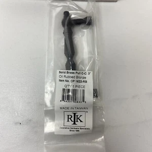 (10-PACK) RK International 3" Drawer Pull in Oil-Rubbed Bronze CP1622-RB - Picture 1 of 4