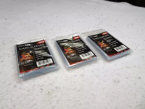 NEW Ultra Pro 300 Count (5x60 / 3x100) Clear Poly Trading Card Sleeves 81126 - Picture 1 of 4