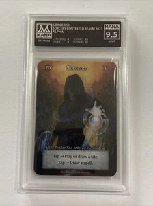 Sorcerer Alpha Sorcery Contested Realm Mana Graded 9.5 Mint 4366 - Picture 1 of 2
