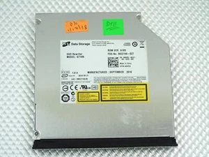 Dell Laptop DVD-RW Rewriter Burner SATA Drive Black Bezel - 000HV6, 00HV6, GT10N - Picture 1 of 11