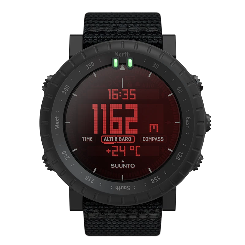 Suunto Core Aplha Stealth Men's Watch - SS050504000