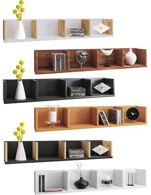 Holz Wandregal Hängeregal Wandboard Regal Honsa - Bild 1 von 3