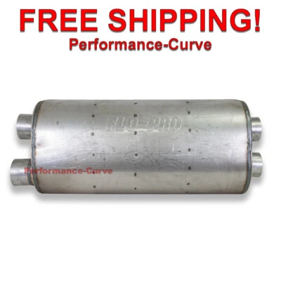 Heavy Duty Truck Muffler Dual 3" / Dual 3"  - FLO-PRO 2505 GM HD 6.0L  8.1L - Image 1 of 4
