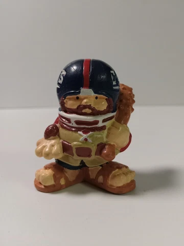 NFL Huddles NEW YORK GIANTS Mascot 1983 2" PVC Figure Rare Vintage Cover