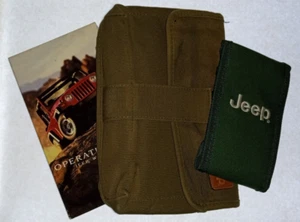 2015 Jeep Owner's Manual & Case. DVDs VHS 101 Jeeping TOP REMOVAL TOOLS Lot - Picture 1 of 7