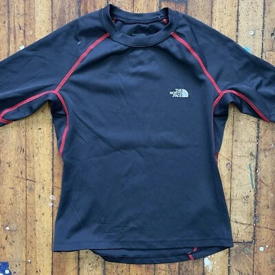 Camisa The North Face Half Dome Juvenil Capa Base Negra Manga Larga Foto 1 de 4