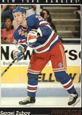1993-94 (RANGERS) Pinnacle Canadian #156 Sergei Zubov