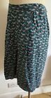 Seasalt Sophie "Palmers" House Print Cotton Blend Skirt, Size 10 UK, BNWT