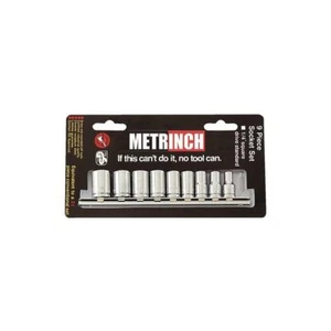 METRINCH Socket Set 1/4" Drive 9Pc MET-0220 - Picture 1 of 1
