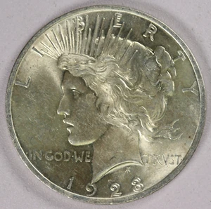 Dólar de plata Peace 1922 $1-BU - Imagen 1 de 2
