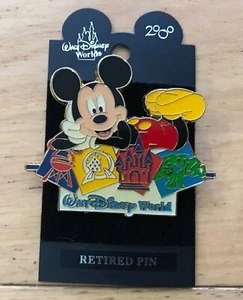 Walt Disney World Jumbo Pin 2000 Mickey Mouse on Attractions WDW Retired Pin - Picture 1 of 3