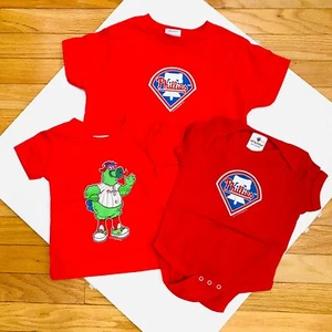 Philadelphia Phillies Infant & Kids Tees Various Sizes - Picture 1 of 26