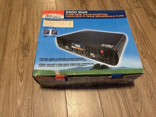 Inversor de onda sinusoidal pura Sunforce Pro Series 2500 W Foto 1 de 4