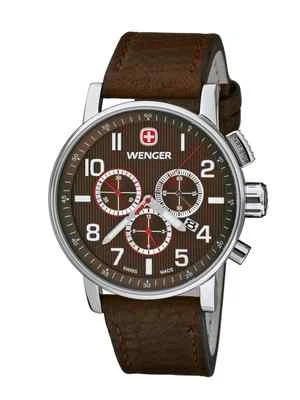 WENGER Commando Chrono Gents Watch 01.1243.102 - RRP £285 - BRAND NEW - Image 1 of 3