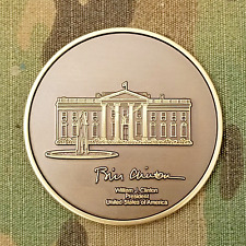 AUTHENTIC , PRESIDENT ,BILL CLINTON  CHALLENGE COIN