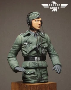 Tanker Craft 1/16 WWII German Panzer Commander (Half-length) resin figure - Picture 1 of 4