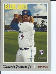 Vladimir Guerrero Jr. 2019 Topps Heritage High Numbers RC - Imagen 1 de 1