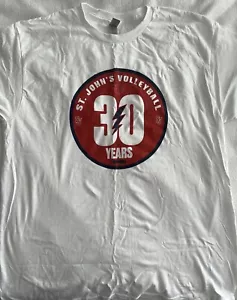 CAMISETA DE VOLEIBOL UNIVERSIDAD ST JOHNS GRANDE 30 AÑOS REINAS NY SJU - Imagen 1 de 4