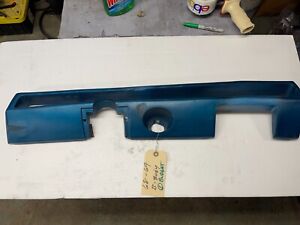 1968 dodge coronet lower dash pad blue budget build special project recover redo