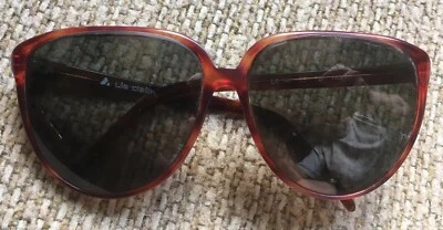 Gafas de sol vintage RARAS Liz Claiborne LC 35 de gran tamaño marrón tortuga Foto 1 de 4