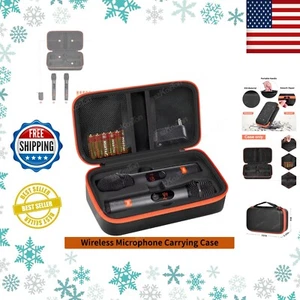 Wireless Microphone Case Compatible with JBL Wireless Two Microphone System, Por - Picture 1 of 8