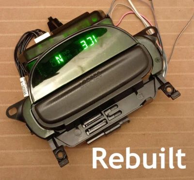 Ford F-150 F150 97-03 consola superior brújula pantalla de temperatura reconstruida Foto 1 de 4