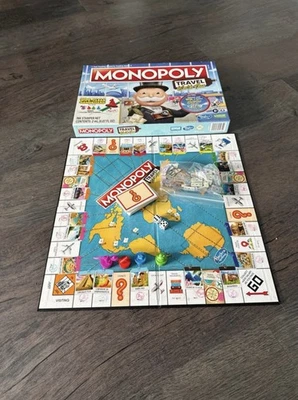 Monopoly Travel World Tour  Board Game. - Image 1 of 3