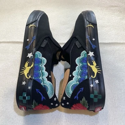 Vans поскользнуться на туфли пустыни украшение размер M10,5 W12 обуви вышитый розовый рок - Изображение 1 из 4