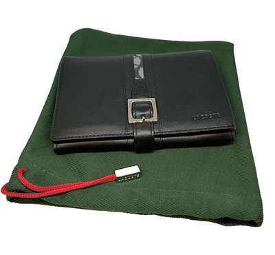 Винтажный женский черный бумажник Lacoste - Изображение 1 из 4