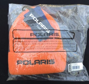 NWT Polaris Engineered Apparel Men’s Core Beanie Orange #2862595 NEW - Picture 1 of 5