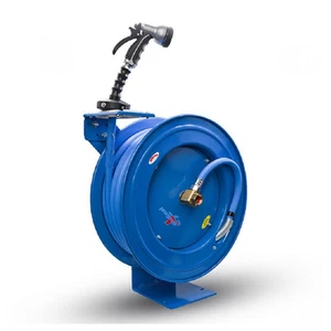 Manguera de agua retráctil de alta resistencia 10010655 BluBird BluSeal 5/8 pulgadas x 50 pies R - Imagen 1 de 1
