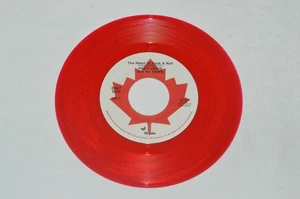 HUEY LEWIS AND THE NEWS The Heart Of Rock & Roll 7" Red Vinyl HP-1 Canada VG+ - Picture 1 of 2