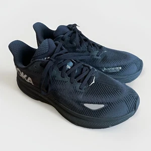 Hoka One One Clifton 9 GTX Damengröße 8B dreifach schwarz Laufen Sportschuhe " - Bild 1 von 6