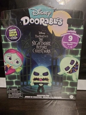 NUEVO Disney Doorables PESADILLA ANTES DE NAVIDAD Colección Peek Brilla en la Oscuridad Foto 1 de 2