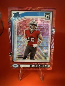 2024 Panini Donruss - Rated Rookie Jalen McMillan #388 Optic Preview Red Wave... - Bild 1 von 2