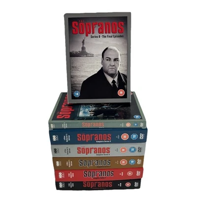 The Sopranos Complete Series 1-6 DVD Boxset Bundle TV Seasons Region 2 18+ - Image 1 of 4