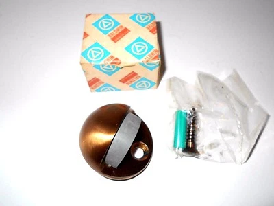 Brass Half Dome Door Stop 1" tall Baldwin NEW - Image 1 of 4